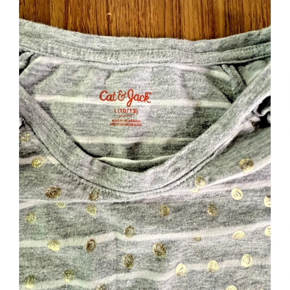Cat & Jack Gymboree Girl's Size L 10/12‎ Long Sleeve Shirt Lot of 4
